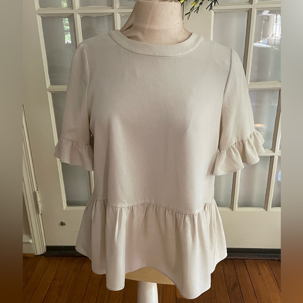 Kate Spade Peplum Top